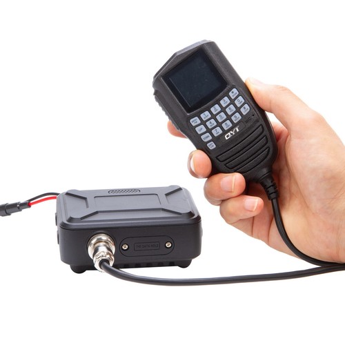 NOWY QYT KT-WP12 25W VHF / UHF Dwuzakresowy mikrofon Samochód-Mini urządzenie mobilne - Zdjęcie 4 z 7
