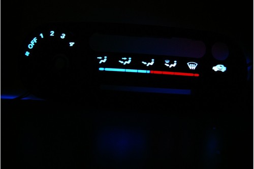 Honda CRX Del Sol Heater control panel illumination - Picture 3 of 5