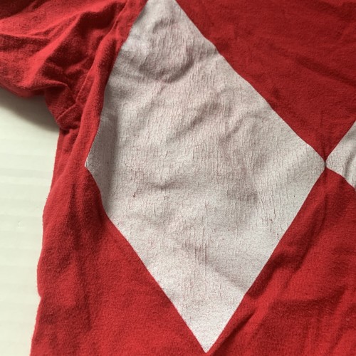 Mighty Morphin Power Rangers Red Shirt Sz S Costume Cosplay Dino ( See Descipt - Picture 6 of 6