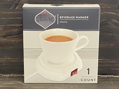Dashing Electric Beverage Warmer Tea Coffee Heating Plate For Office Home  NIB