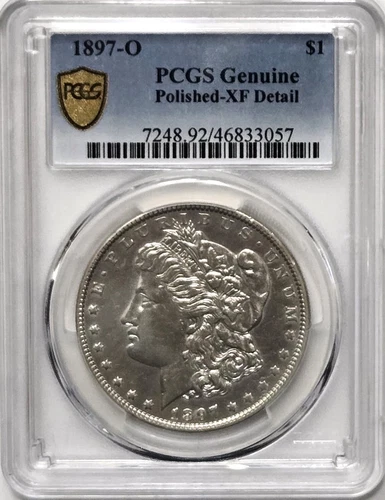 1897 O Morgan Dollar Silver Coin - PCGS XF Detail