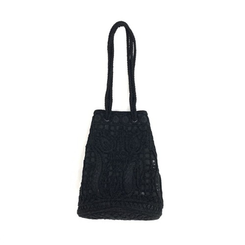 2022Aw Mame Kurogouchi Mamekurogouchi Cord Embroidery Bucket Bag