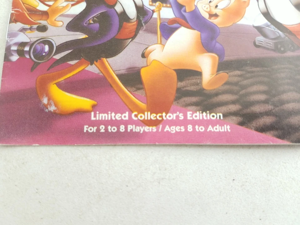 Folleto de reglas del juego de mesa Monopoly Looney Tunes Edition Foto 4 de 4