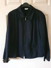 Summer Jacket Size 16 Zip Fastening Cool Lightweight Material