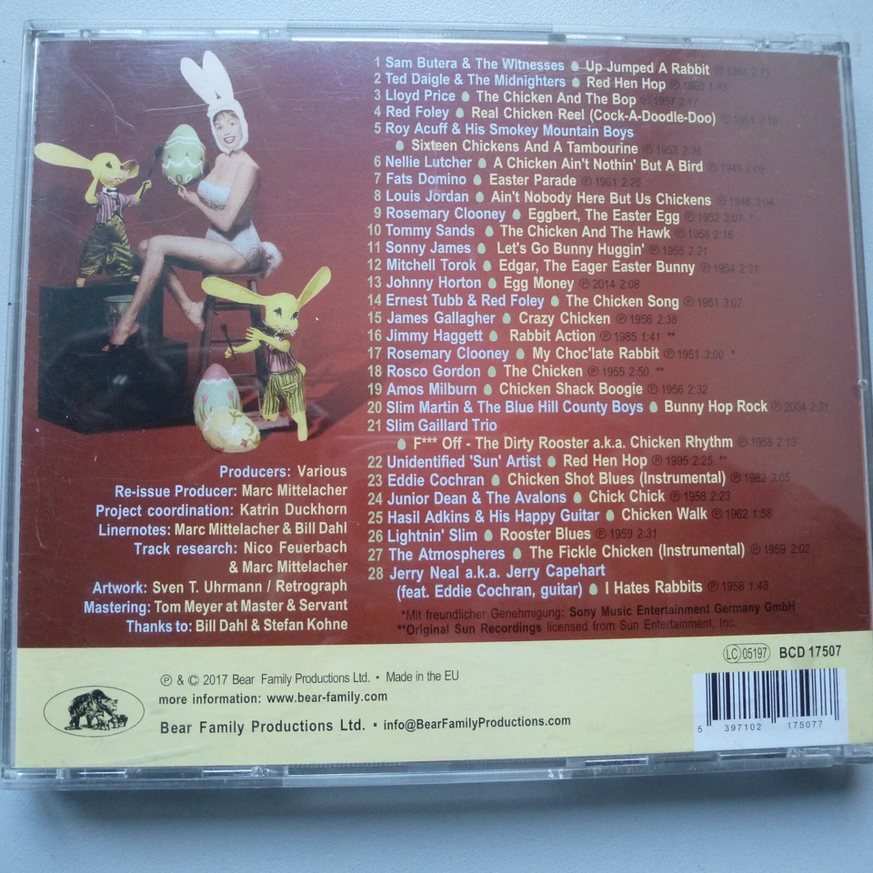 Easter Bunny Hop  28 Hot Tracks for your Basket   Bear Family Productions - Bild 2 von 4