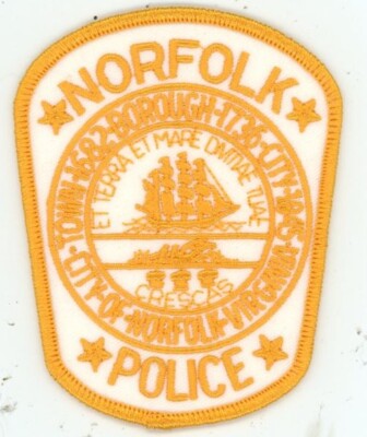 VIRGINIA VA NORFOLK POLICE NICE SHOULDER PATCH SHERIFF | eBay