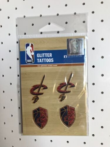 #4600 Chicago Bulls - 4 Glitter Tattoos - Picture 1 of 1