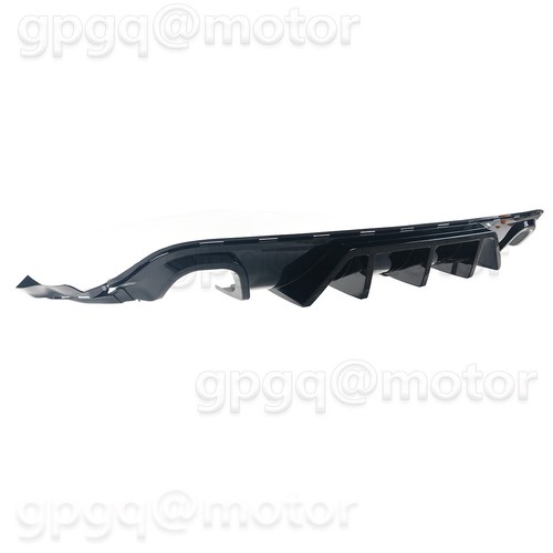 For Jeep Grand Cherokee SRT / Trackhawk 2014-21 Gloss Black Rear Bumper Diffuser - Picture 2 of 8