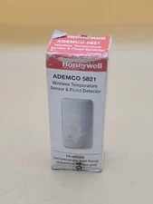 Honeywell 5821 Wireless Temperature Sensor & Flood Detector Battery White New