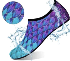 Water Shoes for Womens Mens Barefoot Quick-Dry AquaSocks for Swim/beach Sz 38/39