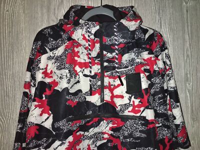 PUMA X TRAPSTAR SAVANNAH ウィンドブレーカー PUMA X Trapstar T7 Savannah Barbados Grey Red Black Camo Jacket
