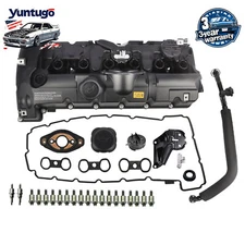 Valve Cover Gasket & Hose for BMW N52 E70 E82 E90 E91 X3 X5 128i 328i 528i Z4