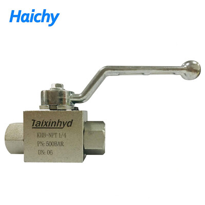 #ad Haichy High Pressure Ball Valve 1 4#x27;#x27; NPT 5800PSI Shut Off Hydraulic Ball Valve $20.61
