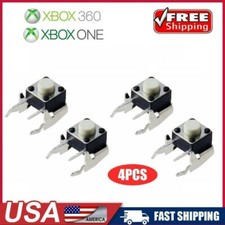 4PCS Original RB LB Tactile Switch Repair Bumper Button Xbox 360 One Controller