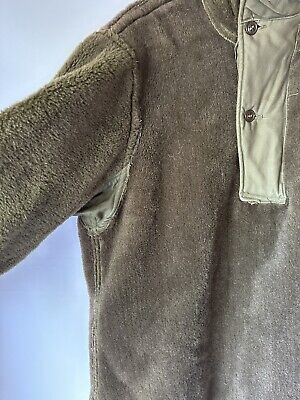 Vtg 1945 WWII US Army Military Pile Field Parka Liner Jacket Vtg 1945 WWII US Army Military Pile Field Parka Liner Jacket