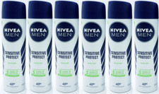 Nivea Men Anti-perspirant Deodorant Sensitive Protect 48hr 150ml x 6