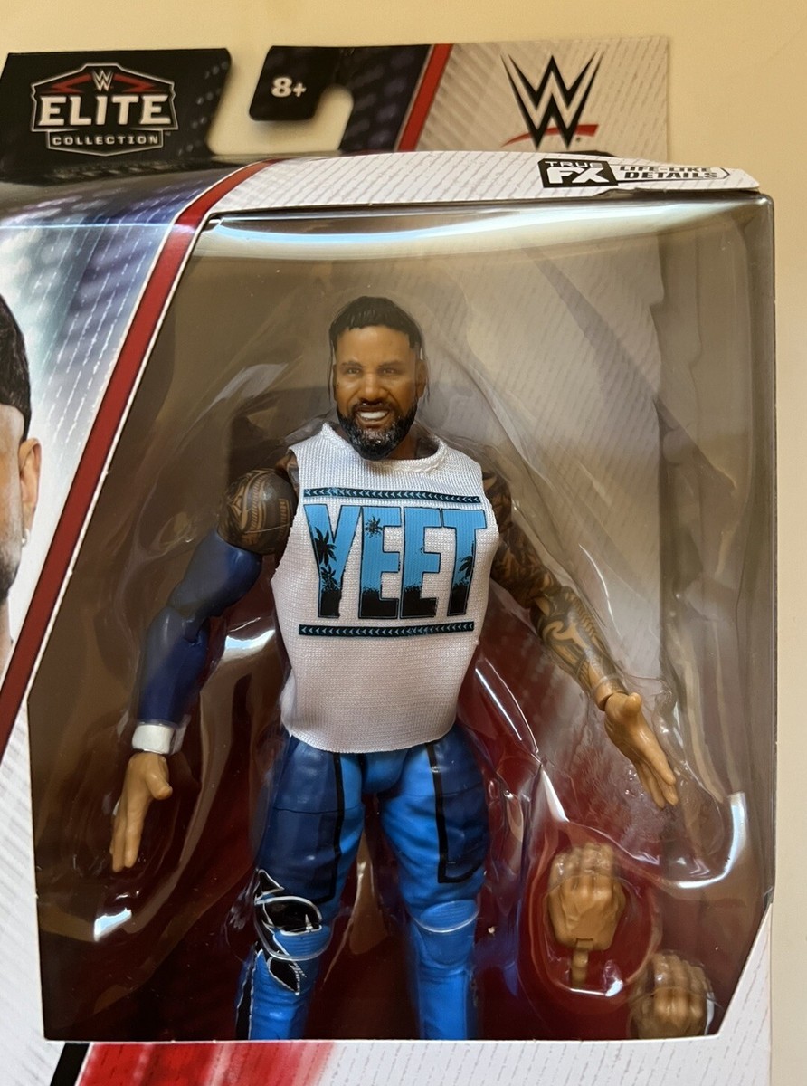 WWE Elite Series 114 Jey Uso CHASE Variant Bright Blue Pants WWE Elite Series 114 Jey Uso CHASE Variant Bright Blue Pants