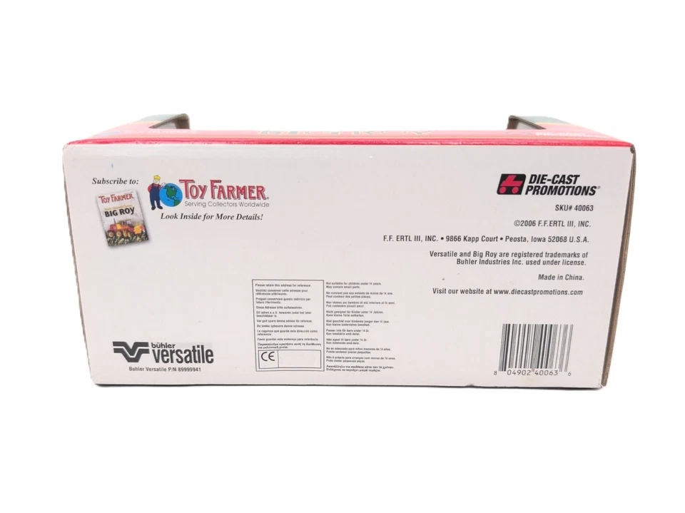 1/64 Versatile 1080 Big Roy Tractor, Museum Version - Image 3 of 3