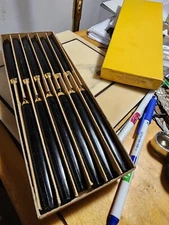 12 RARE Tablecraft monomac handle steak knives Mid Century Modern Wonda edge USA