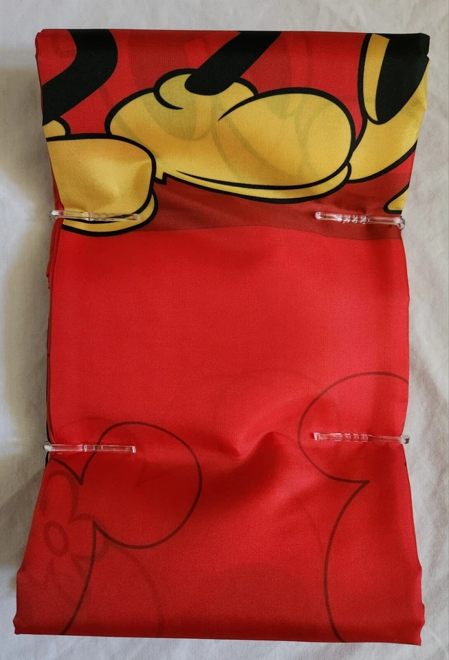 Disney Mickey & Minnie Mouse Classic Shower Curtain & Shower Curtain Rings SET - Image 4 of 4