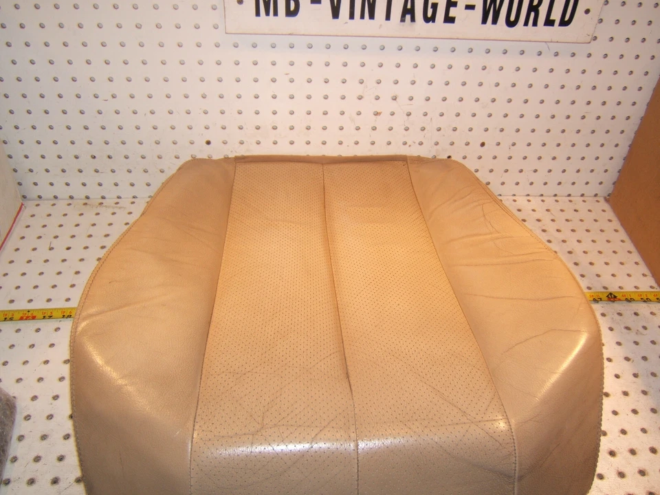 Asiento delantero mercedes 90-95 r129 sl cuero 265 setas inferior 1 sección, sin calefacción Foto 2 de 4