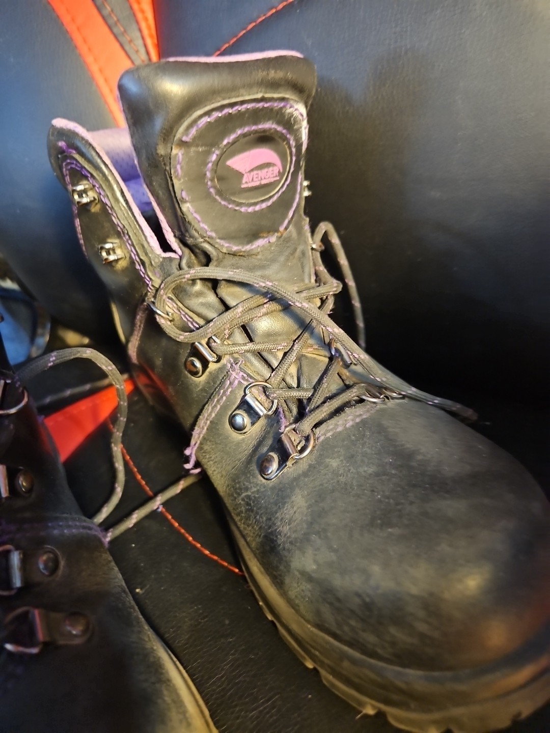 Avenger Boot Medium Framer Work Boot Black Womans… - image 3