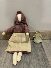 Primitive Dolls Set Of 2 