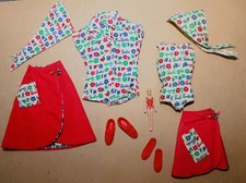 LOT VINTAGE 65' BARBIE SKIPPER Doll Fashion DAY 1911 & FUN 1624 DAY AT THE FAIR