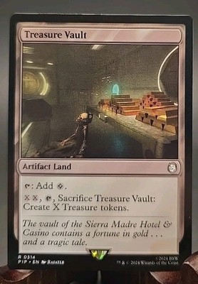 Treasure Vault Universes Beyond: Fallout MTG Regular Near Mint 