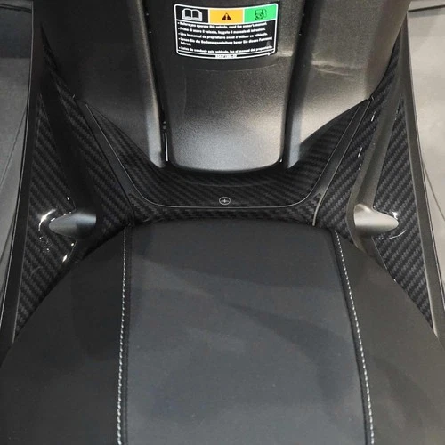 Stickers 3D Guards Foot Board Middle Compatible With Yamaha Xmax 125-300 2023