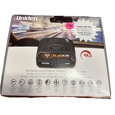 UNIDEN R4 Extreme Long-Range Laser/Radar Detector + GPS Red Light & Speed Camera