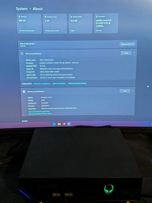 Alienware Alpha R1, 16gb Ram, Intel Core  i7-4765T CPU, 500gb SSD