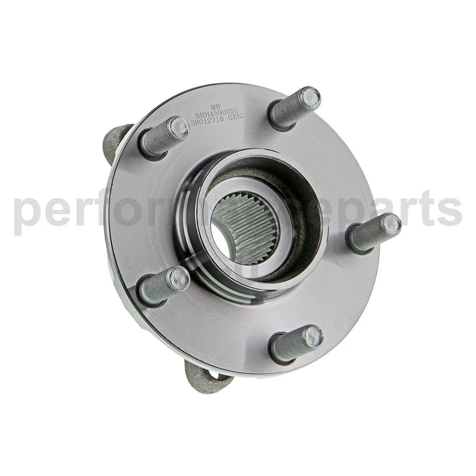 Conjunto de cojinete y buje de rueda delantera trasera para Nissan Altima 2007-2014 Foto 2 de 4