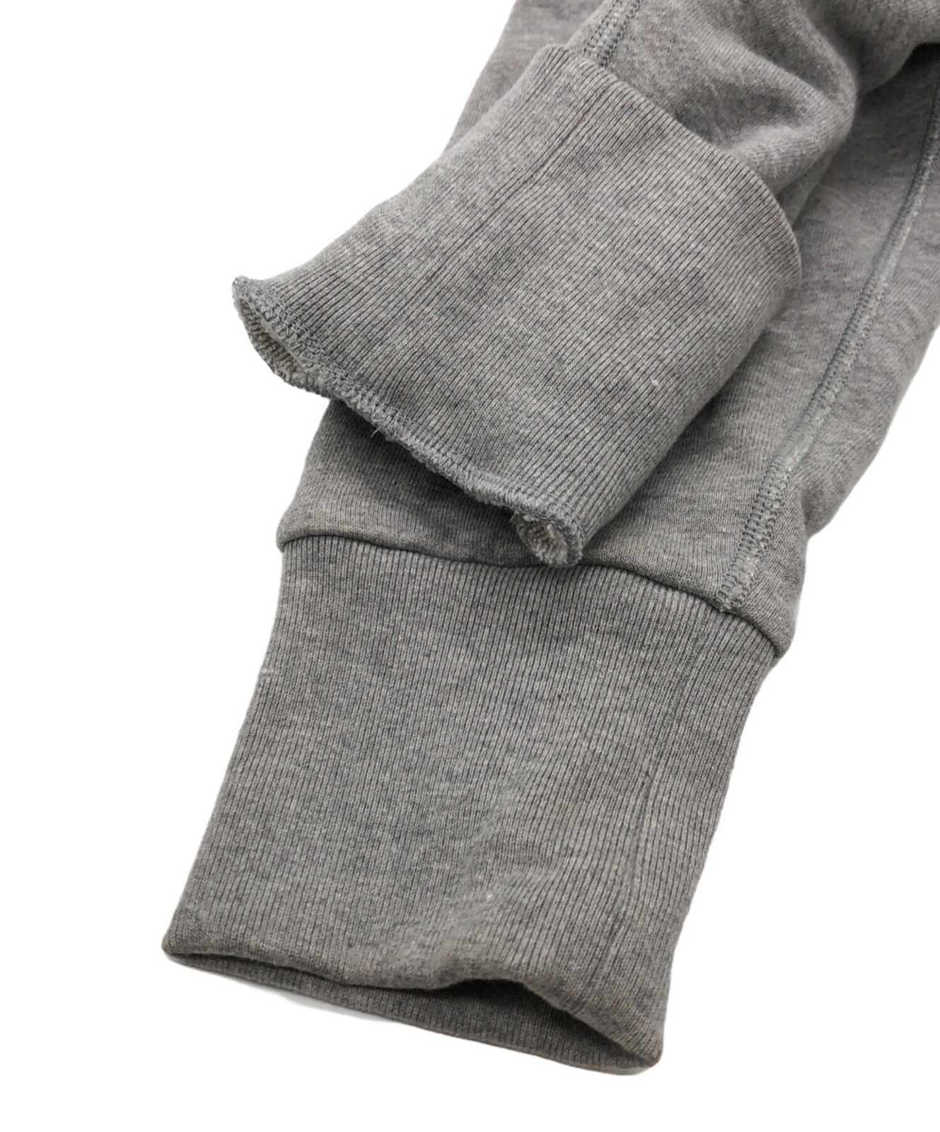 GOD SELECTION XXX × LOOPWHEELER Gray Pullover Hoo… - image 3