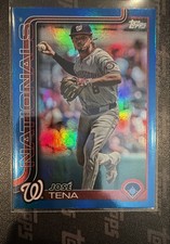 2025 Topps Series 2 - Jose Tena #552 Blue Holofoil /150