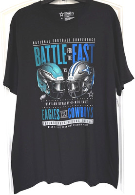 NEW DALLAS COWBOYS GAME DAY SHIRT ~Eagles vs Cowboys~ 2017 -SIZE: XL