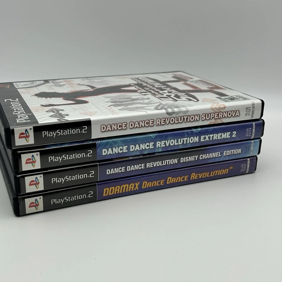 PS2 LOT OF 4: DDRMAX Dance Dance Revolution, Supernova, Extreme 2, Disney ~ CIB - Image 3 of 4