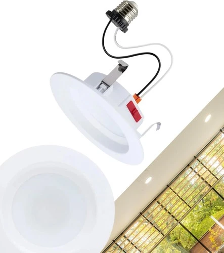 Satco S12604 - 10 Watt 5-6" LED Downlight Retrofit CCT Select (1, 2, 6 or 12 PK) - Picture 7 of 10