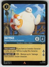 Baymax - Personal Healthcare Companion Rare Azurite Sea 156/204 Lorcana NM