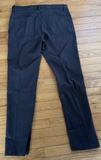 Urban Star Men  s Stretch 5 Pocket Pants 36 X 32 Black