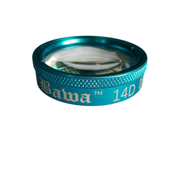 Brand New Ophthalmology 14D Double Aspheric Lens Blue Color Approved By Dr Bawa