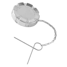 Fuel Tank cap Gas Cap - Non-Locking, Solid, 3 In 1/2 in for Kenworth Trucks 