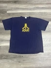Vintage 90s Atari Gaming Logo Shirt Gamer Video Games Made In USA - Men’s XL