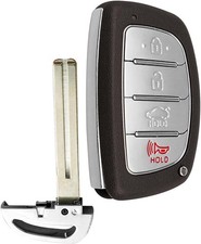 Smart Car Key Fit for Hyundai Sonata 2015-2017, Plastic, 4-Button Replaces 95...