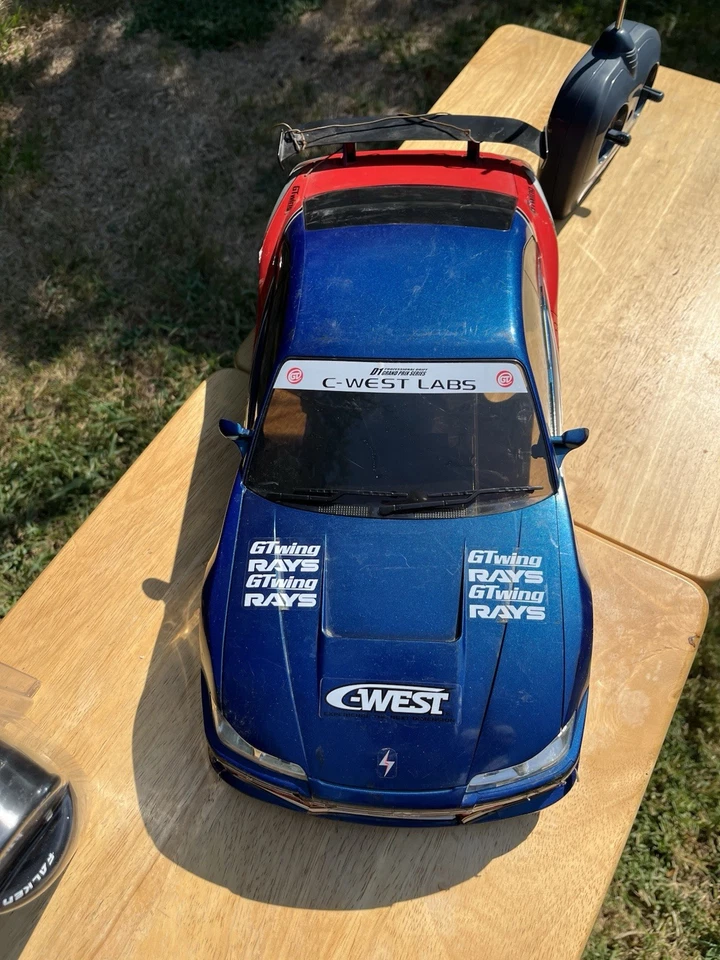 NIKKO Radio Control RC 1/10 Car Fast & the Furious Nissan Silvia S-15 NOS TESTED - Image 2 of 4