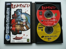 SEGA SATURN LOADED PAL COMPLETE VGC