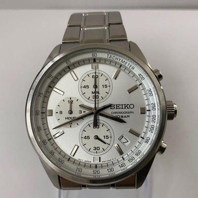 Seiko Chronograph SSB375P1 Analog Business Quartz Good condition