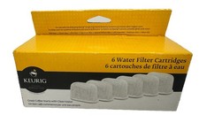 KEURIG Water Filter Replacement Cartridges 5073 6-Pack, Individually Wrapped