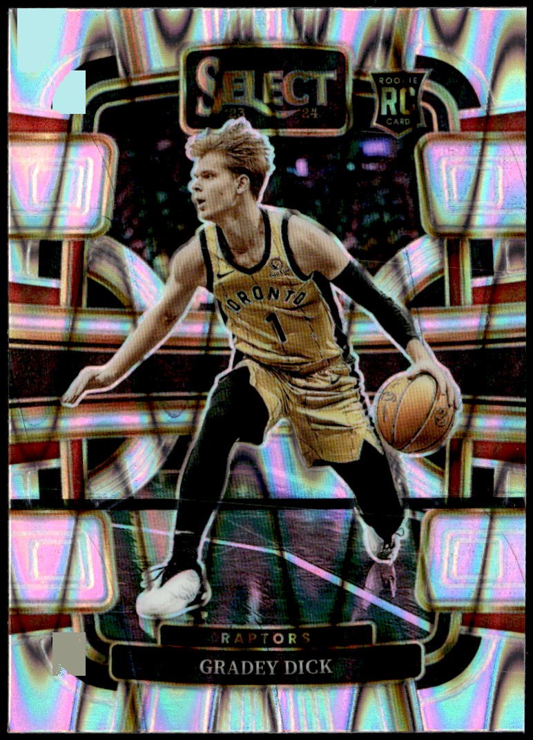 2023-24 Panini Select #90 Gradey Dick Tectonic Prizms Rookie E1