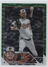 2023 Topps Series 2 Green Foil 286/499 Cole Irvin #408 x5u